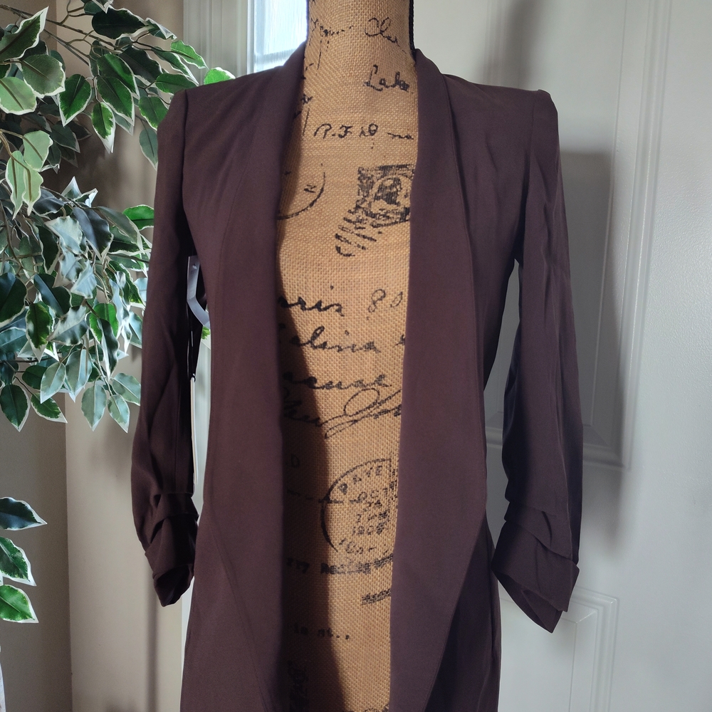 Babaton Deep Brown Women's Blazer
